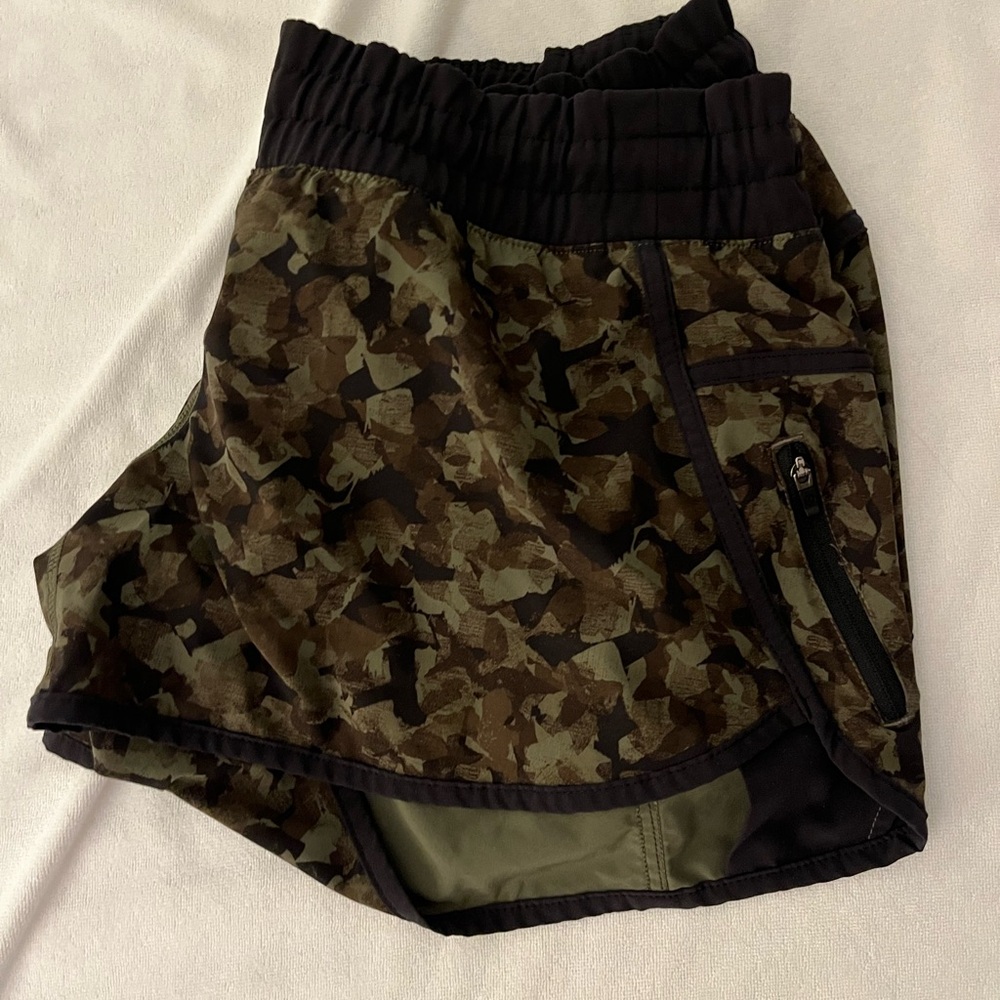Lululemon Camouflage Athletic Shorts